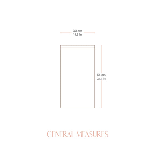 Naan Furniture Nachtkastje Tabarca - Ongelakt massief hout - Natuurlijk - 40 cm - vtwonen shop