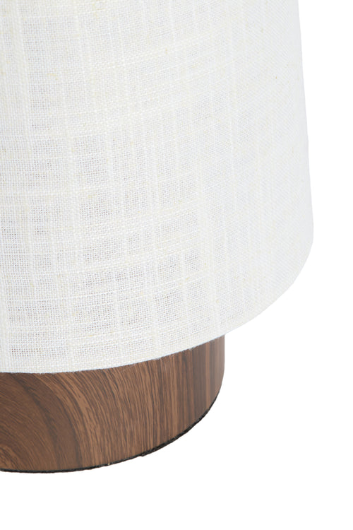 Light & Living tafellamp HOWIE - wit - Ø15x42cm - vtwonen shop