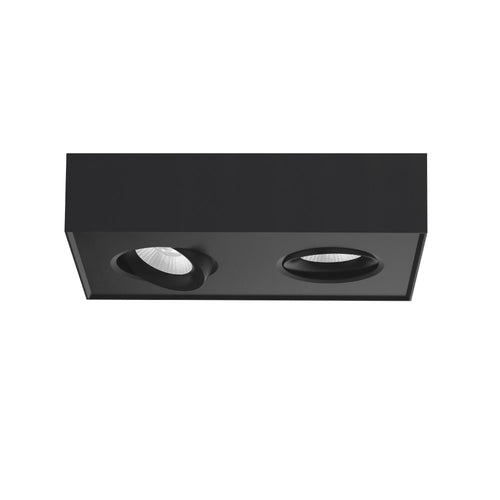 Artdelight spot Brooklyn - 2 lichts - 22.4  x 6   cm - zwart