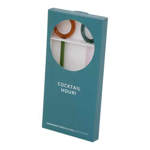 Urban Nature Culture Cocktail stirrer, set van 2, in cadeauverpakking - Ø 4 * 18 CM - vtwonen shop