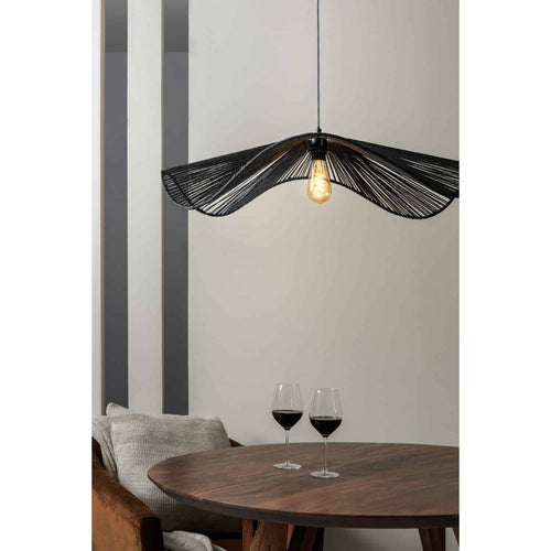 Leitmotiv hanglamp Sombra Large - zwart - 80x80x19cm - vtwonen shop