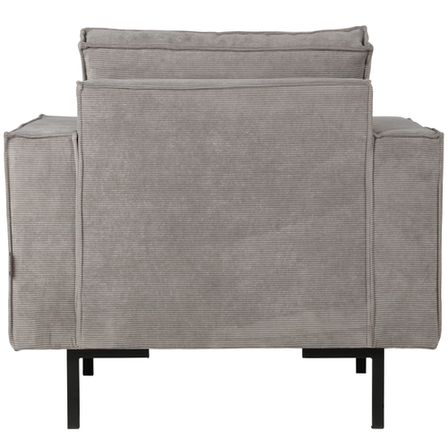 WOOOD fauteuil Arwin - Vergrijsd Groen