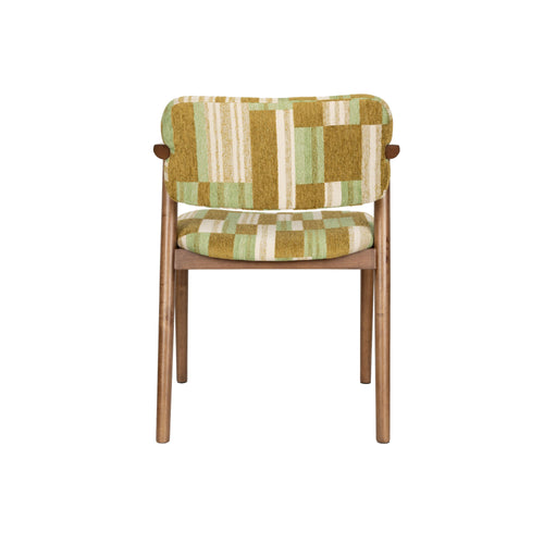 Dutchbone Sara Eetkamerstoelen Groen - Set van 2