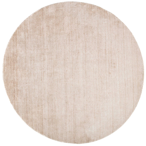 Vloerkleed MOMO Rugs Plain Dust Round Robusto Ivory 250 cm rond - vtwonen shop