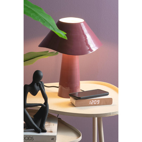 Leitmotiv tafellamp Ameno - paars - Ø28cm - vtwonen shop