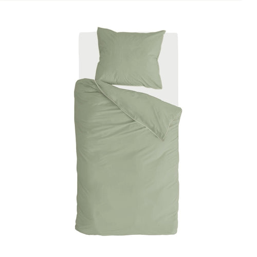 Walra - Dekbedovertrek Sweet Softy - 140x220 cm - Groen
