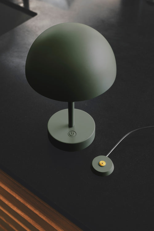 Nordlux Ellen To-Go | Battery light | Olive green | LED Module - vtwonen shop