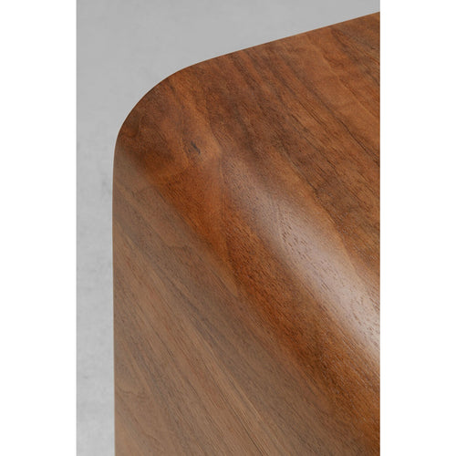 Kare Design Bureau voetstuk Club walnoot - vtwonen shop