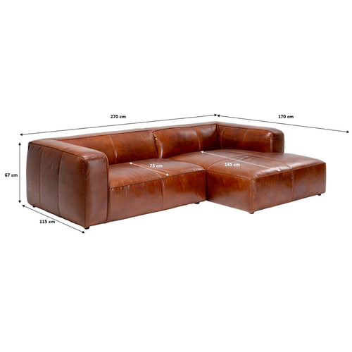 Kare Design Hoekbank Cubetto rechts