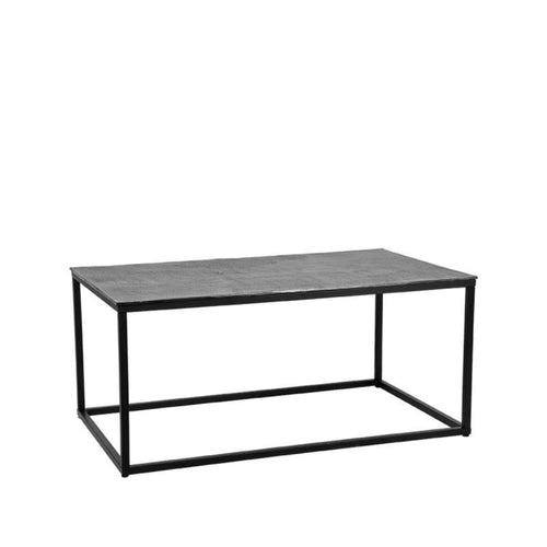 LABEL51 Salontafel Pride - Grijs Metaal - 100x60x45cm - vtwonen shop