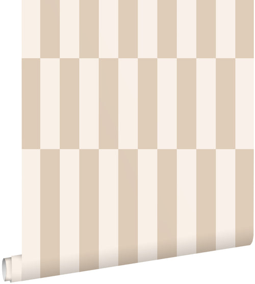 ESTAhome behang strepen beige - 50 x 900 cm - 131211 - vtwonen shop