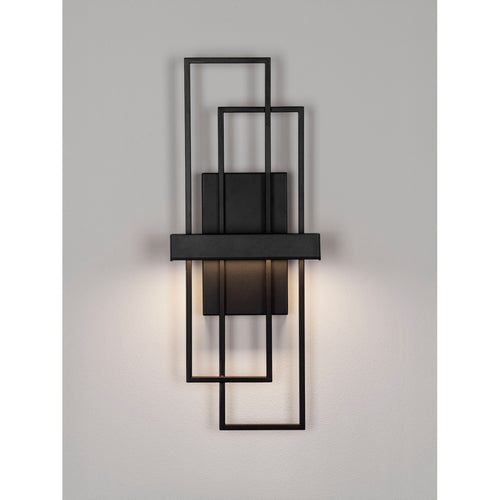 Nova Luce ALIS Geïntegreerde LED-wandlamp Sandy Black Triac dimbare LED 8W 202lm 3200K