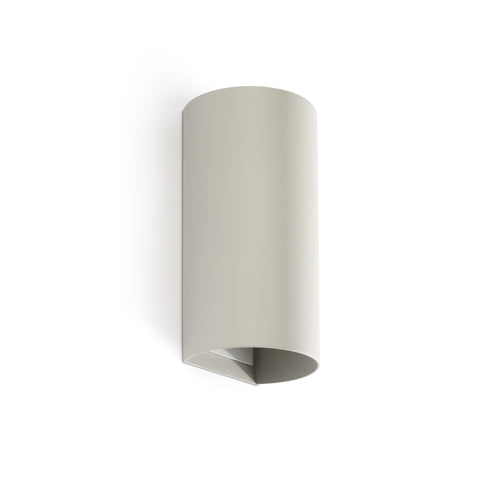 Faro Sole Round Up & Down Wandlamp Grijs 2x GU10