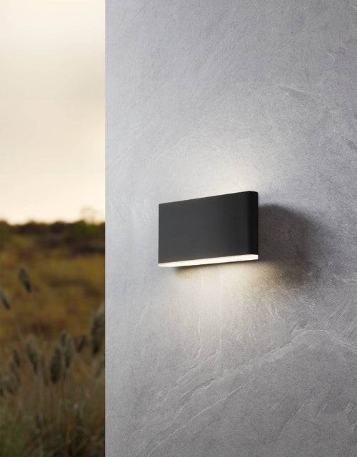 EGLO wandlamp buiten Grutti - led - 17,5 cm - antraciet - vtwonen shop