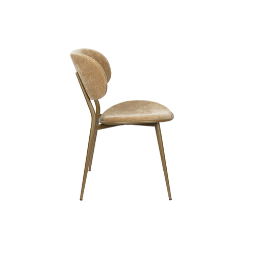 Zuiver Lieve eetkamerstoel Mosterdgeel - Set van 2 - vtwonen shop