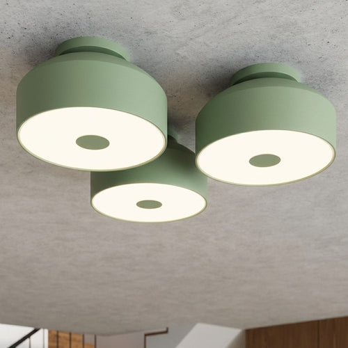 Sollux Lighting Plafondlamp OMIQ salie - 30x30x15cm