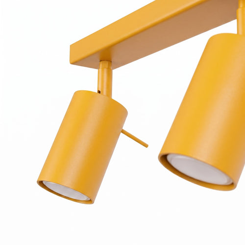 Sollux Lighting Plafondlamp RING 3L geel - 45x6x16cm