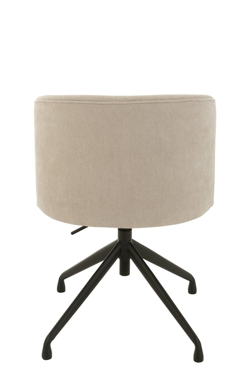 J-Line stoel Turn/Up/Down - textiel - beige