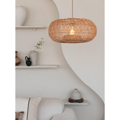 GOOD&MOJO hanglamp ARIZONA - bruin - Ø50cm - vtwonen shop