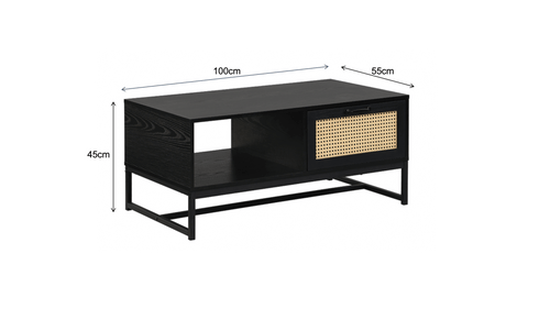 FurniLux Koffie tafel - Ubud - 100x55x45 cm - vtwonen shop