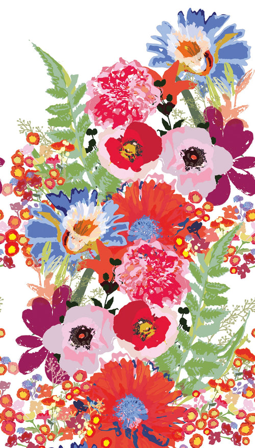 Livingwalls fotobehang bloemen wit 159 x 280 cm AS-392071