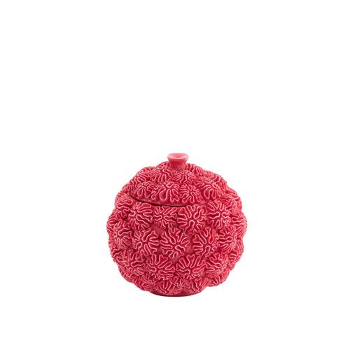 Light & Living opbergmand Coral - rood - 17x17x16 cm