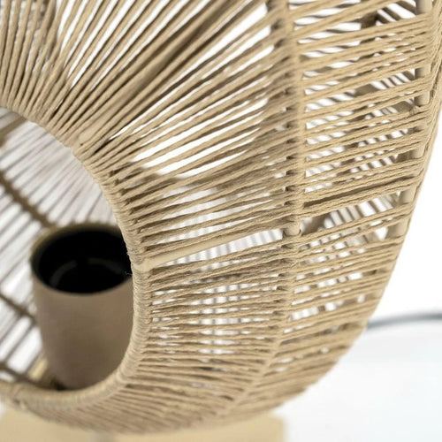 FurniLux Tafel lamp ovo - natural - 22x13x39 cm - vtwonen shop