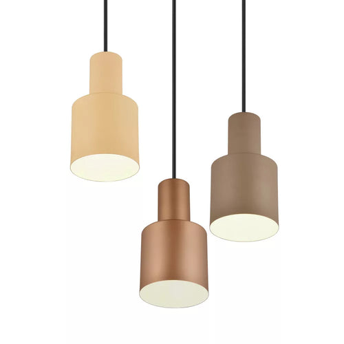 Trio Leuchten hanglamp Agudo - 3 lichts - 30  x 150   cm - zwart