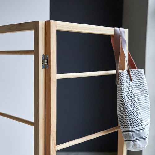 Tikamoon Kamerscherm van massief teakhout - Naturel - vtwonen shop