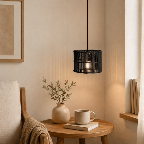 Originalhome Lampenkap Tube zwart - XS