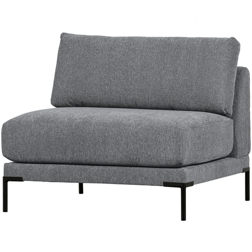 vtwonen loveseat bank element Couple - Polyester - Denim Melange - 89x100x100 - vtwonen shop