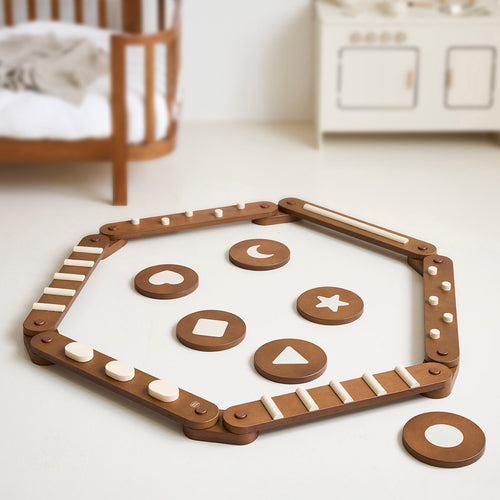 Petite Amélie Evenwichtsbalk NUANCE - Multiplex - bruin
