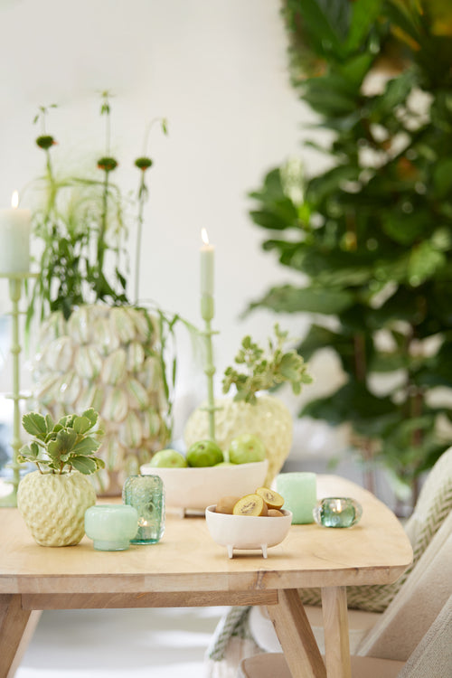 Light & Living schaal ROSANA - 27x26.5x11.5cm - wit