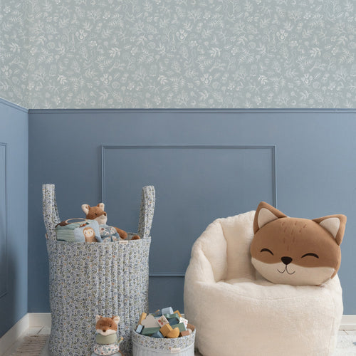 Little Dutch Vliesbehang - Forest Wonders Denim blue - 1000x53 - vtwonen shop
