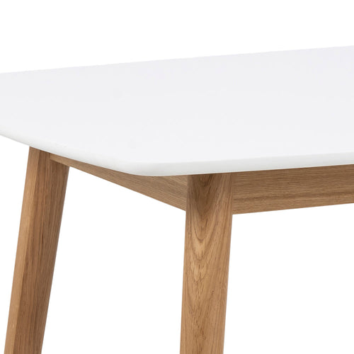 Rebellenclub Eetkamertafel Tarnaby - 150 x 80cm - Wit