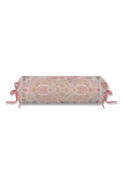 Pip Studio  moon flower roll cushion - 22 x 70 cm - Licht roze