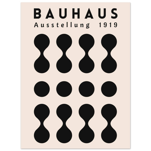 Artfulprints  Bauhaus - Ausstellung 1919   poster 30x40 cm - vtwonen shop