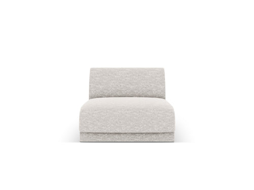 Micadoni Module Miley structurele stof geld - 90x75x70cm