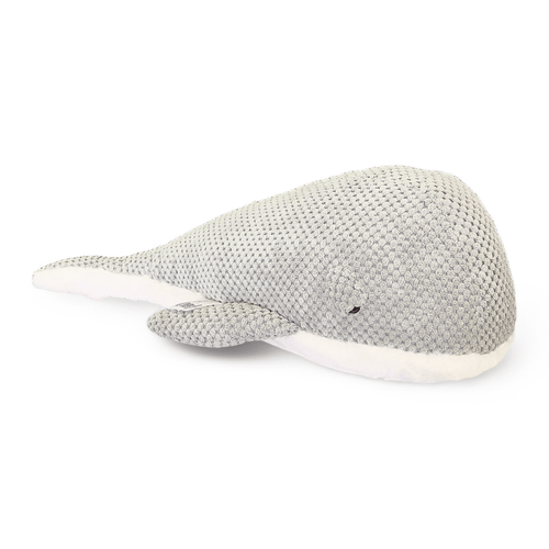 Pintado & Lacado knuffeldier Walvis - grijs - 51 cm