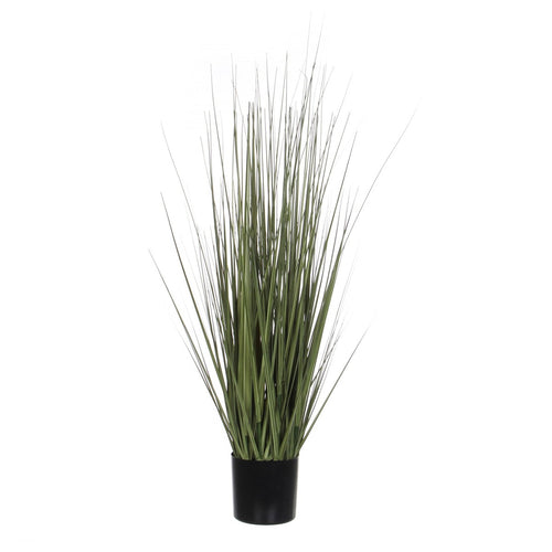 Mica Decorations Gras Kunstplant - H92 x Ø35 cm - Groen