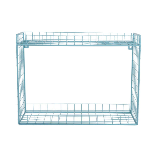 Present Time wanddecoratie Reja - blauw - 15x40x30cm - vtwonen shop