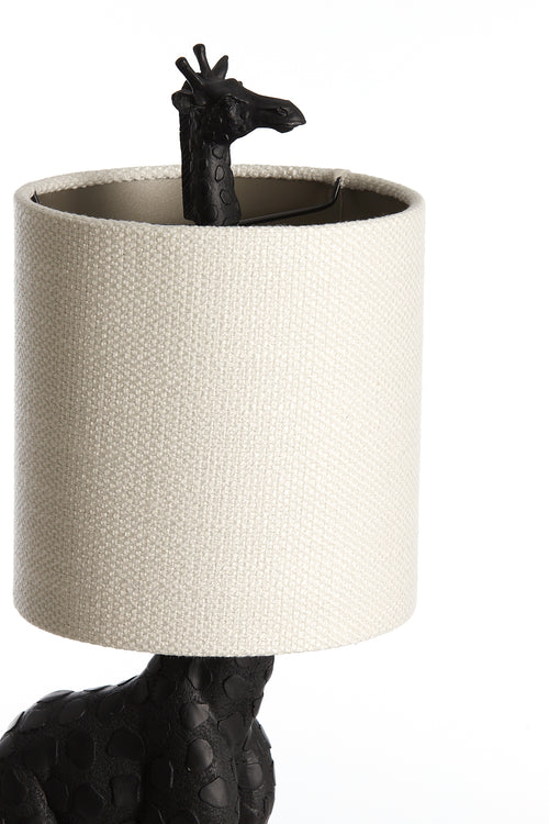 Light & Living tafellamp GIRAFFE - zwart - 26x16x61cm