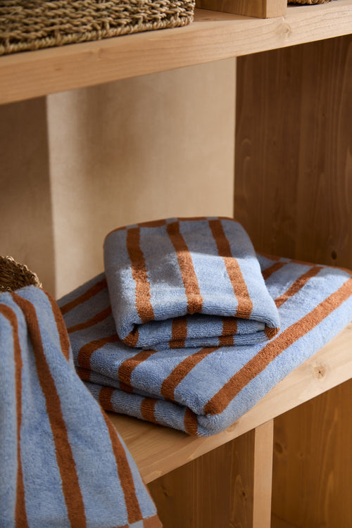 Calma House Badhanddoek Saturno - Blauw - 90x150