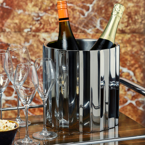 Bonbistro - Champagnekoeler 22xH23cm dubbelwandig Wave - vtwonen shop