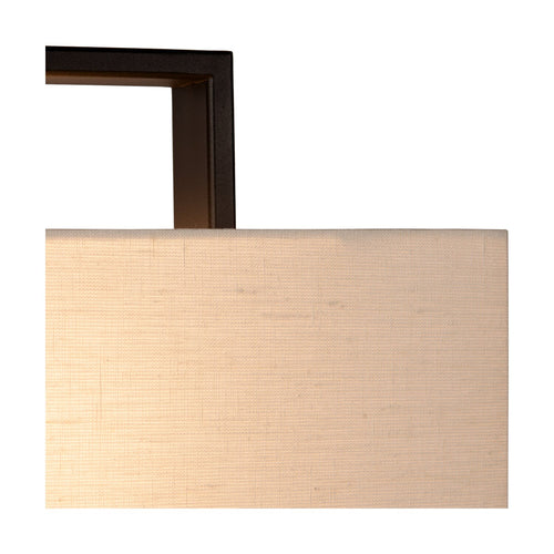 Atmooz tafellamp Bhilai - zwart - 45 x 17 x H 50 cm - E27
