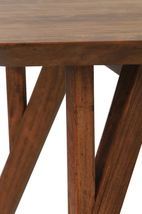 Light & Living eettafel QUENZA - 200x100x76cm - bruin