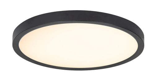 Highlight plafondlamp Piatto - 1 lichts - 44.5  x 2.5   cm - zwart - vtwonen shop