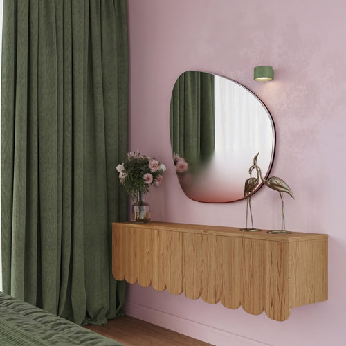 Sollux Lighting Wandlamp MODO 1 olijfgroen Gx53 - 10x12x6cm