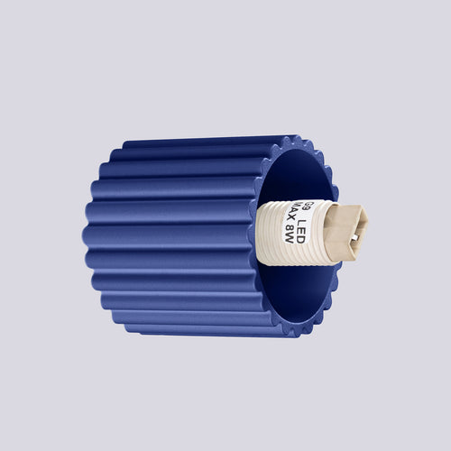 Sollux Lighting Wandlamp HALO ultramarijn IP44 - 12x17x12cm