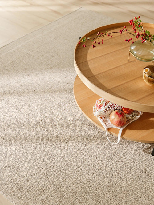 benuta wollen vloerkleed Imke - beige - 120x170 cm